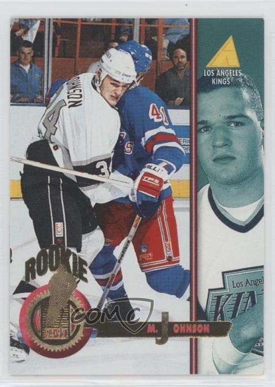 1994-95 Pinnacle Matt Johnson #496 0g7