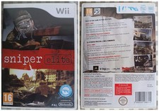 Jeu vidéo console Nintendo Wii SNIPER ELITE  CA28