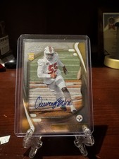 2021 Panini Absolute #164 Quincy Roche Auto Rookie Card RC Autograph Pittsburgh. rookie card picture