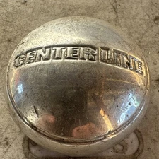 Centerline Wheel Billet Center Cap Aluminum Rim Hub Cover Rare Vintage Polished
