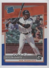 2020 Donruss Optic Rated Rookies Red White & Blue Prizm 24/150 Jaylin Davis fm0
