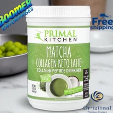 Collagen Keto Latte Matcha Primal Kitchen Peptides Powder Sugar Free Supplement