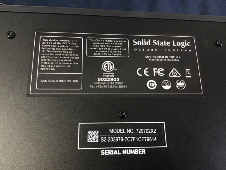Solid State Logic SSL2 USB Audio Interface with extras Mint condition - Image 4 of 4