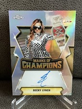 🔥Becky Lynch 2026 WWE Topps Chrome Marks Of Champions On Card Auto #MOC-BL