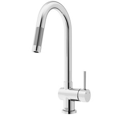 VIGO Gramercy 17'' H Single Handle PullDown Sprayer Kitchen Faucet 5656150 OB