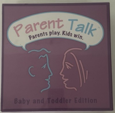 Parent Talk Game Baby and Toddler Edition 2007 Board Game New Sealed NIS