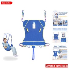 Multi-Functional Patient Lift Sling - Fall Prevention and Leg Separation, Medium