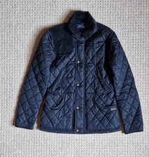 Ralph Lauren Polo Ladies Black Quilted Padded Jacket XS