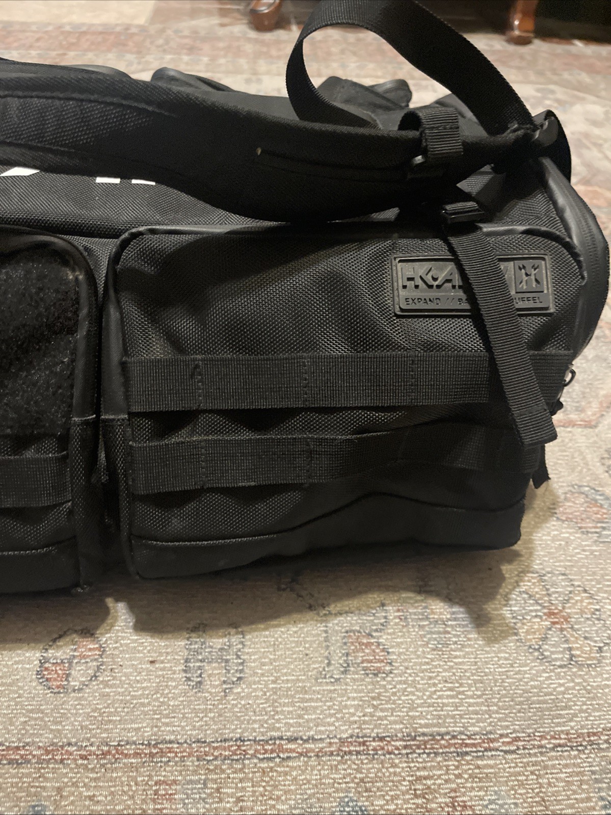 HK Army Expand 35L Backpack Duffel – Stealth Black – Excellent Condition