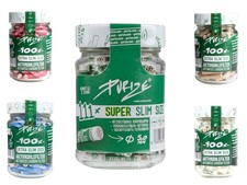 PURIZE EXTRA SLIM Charcoal Filters Jar 100 Tips – Active Carbon Rolling Filters