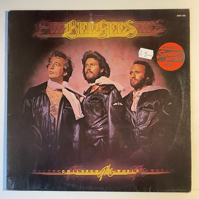 2394 169 Bee Gees Children Of The World Cover NM- Vinyl NM- 1976 Germany RSO