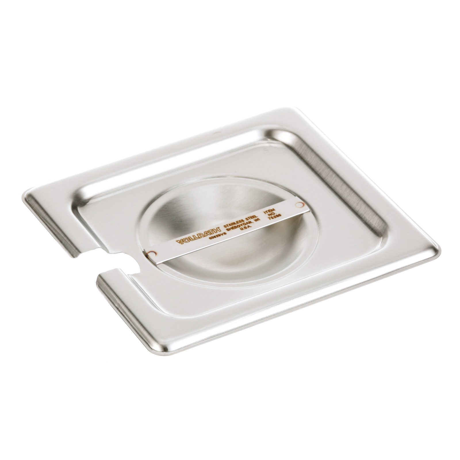 Vollrath 75260 Super Pan V® Sixth Size Slotted Stainless Steel Pan