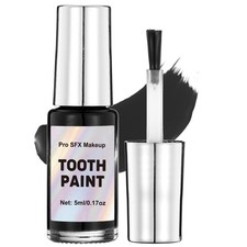 Black Tooth Paint, Professional Halloween Black Out Teeth Makeup