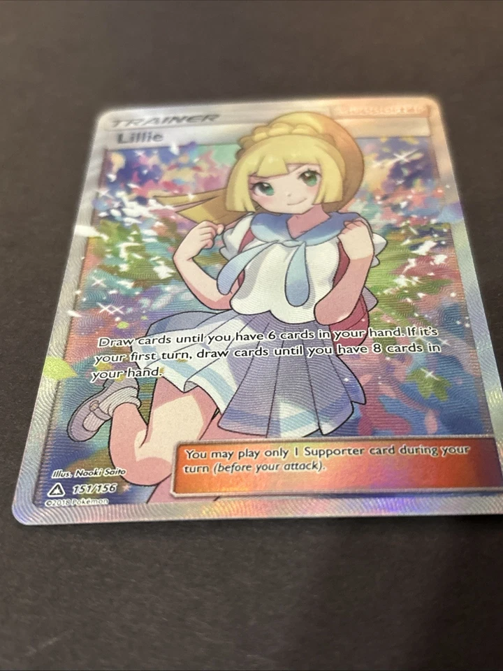 Lillie Full Art Pokemon Pokemon Sun and Moon Ultra Prism 151/156 - read desc  - Image 4 of 4