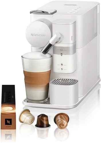 De'Longhi EN510.W Pod Coffee Machine Nespresso Lattissima One 1450w 1L White - Picture 7 of 9