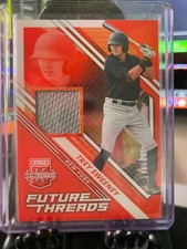 2021 Panini Elite Extra Future Threads Trey Sweeney #FT-TS Orange /199 MEM,RC