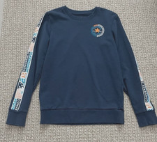 Converse Crewneck Pullover Blue Sweatshirt Youth Boy's Size XL