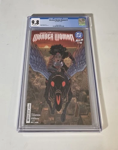 🔥 Absolute Wonder Woman #1 CGC 9.8 Graded Cover A 1st Printing DC Comics 🔥