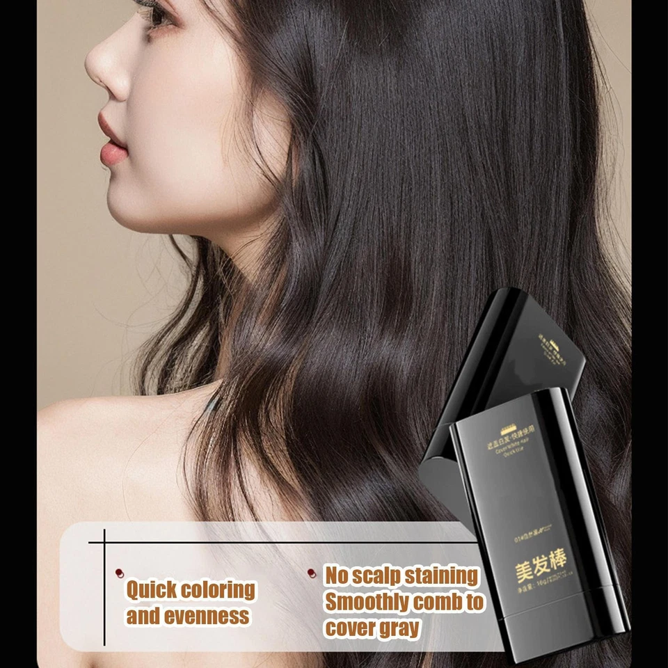 Hair Dye Stick Hairdressing Stick Wand Dye Tool Sweat-Proof Touchup Hair cosy - Image 2 of 4