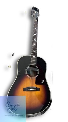 Epiphone Texan EMG Tonabnehmer Hardcase Pearless Factory Made