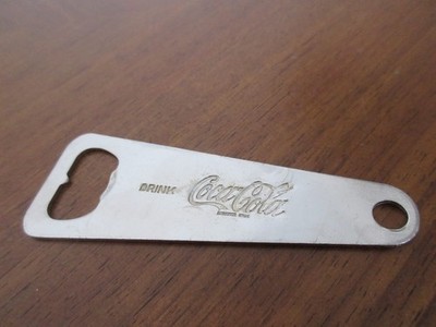 Alter Coca-Cola Flaschenöffner aus den USA Metall bottle opener