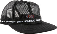 ALIEN WORKSHOP PARENTHESES MESH HAT ADJ-BLACK