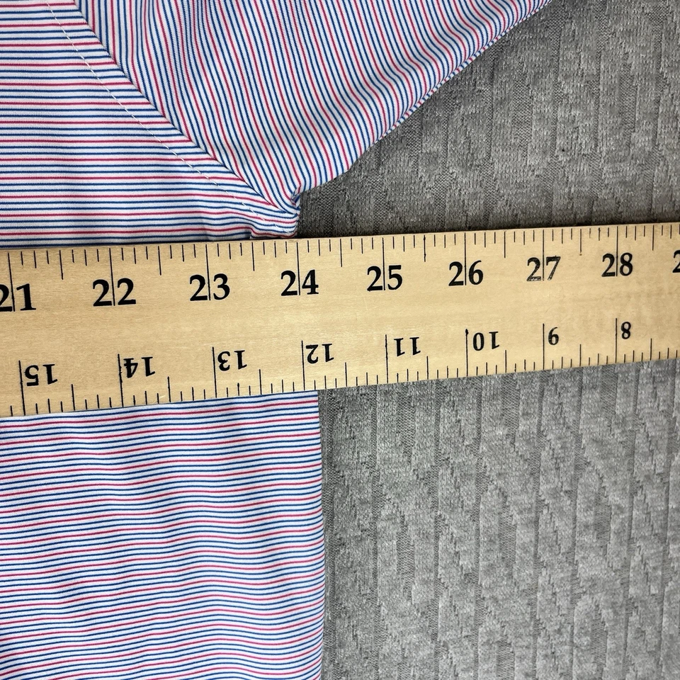 Camisa de vestir polo elástica de golf Footjoy Performance para hombre XL ropa deportiva a rayas Foto 4 de 4