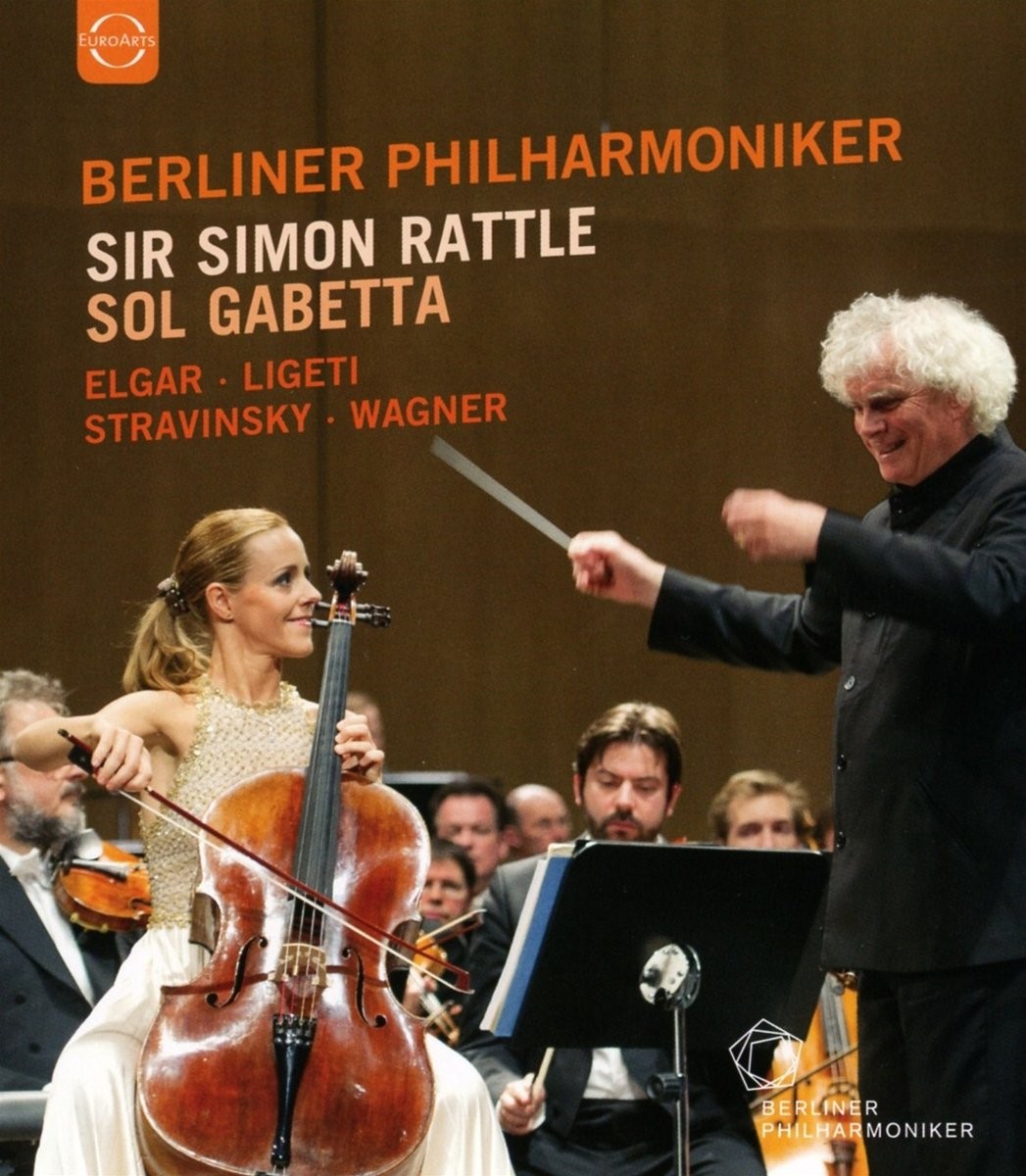 0880242599643 Berliner Philharmoniker Sir Simon Rattle and Sol Gabetta (Blu Ray