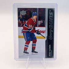 JESSE YLONEN Young Guns RC Rookie #485 Montreal Canadiens 2021-22 Upper Deck
