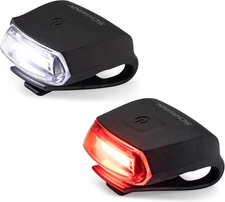 Schwinn Quick Wrap Bike Light Set Headlight 40 Lumen Taillight 10 Lumen Safety