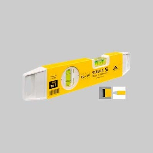 Livella corta 70t stabila 25 cm
