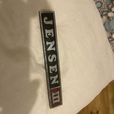 Jensen Interceptor III 3 Motor Car Mascot Enamel Badge Emblem Sign Plate