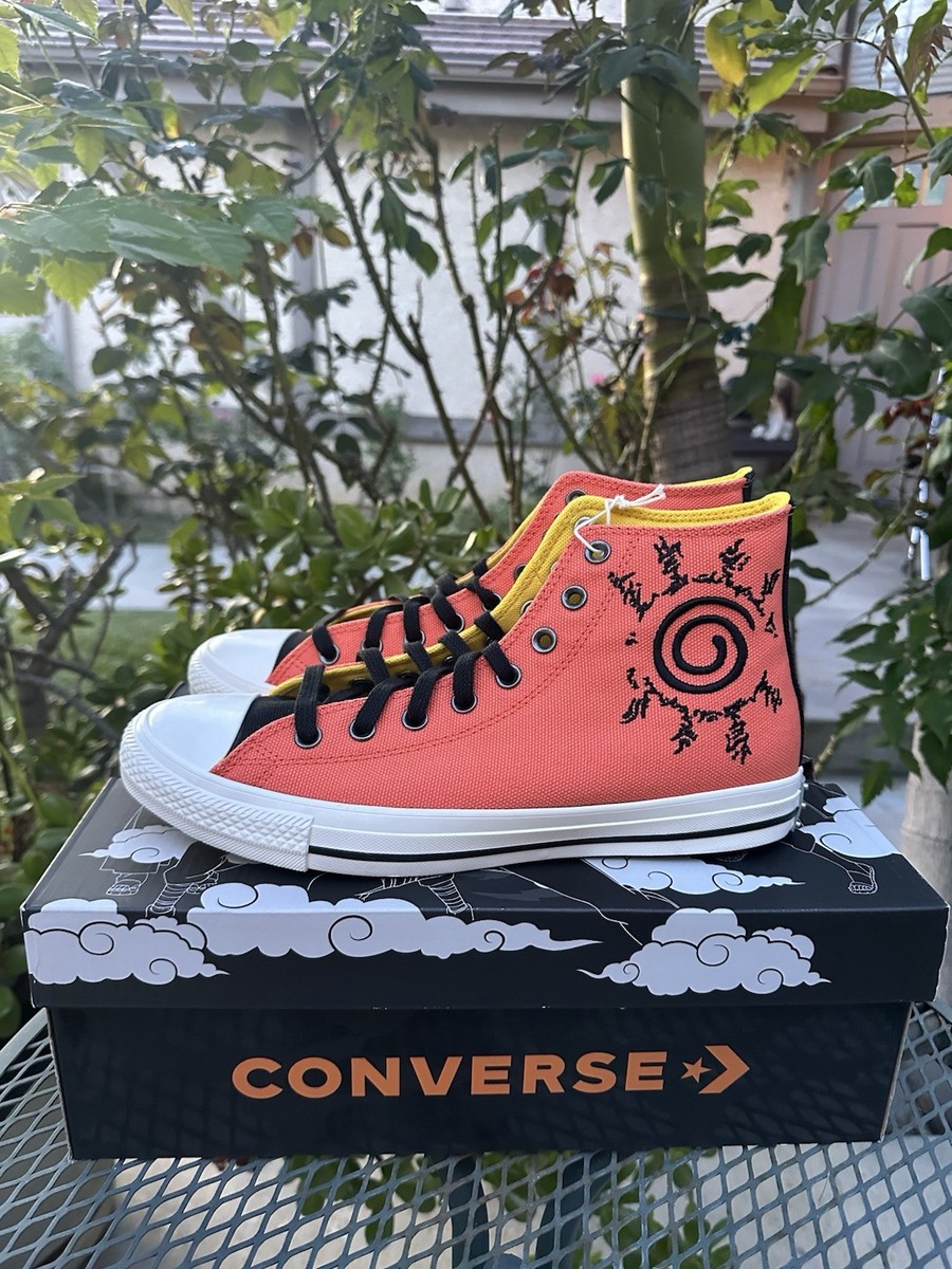 Converse Chuck Taylor All Star Hi x Naruto Orange Mens A14836C