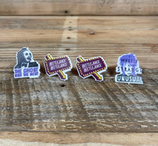 4x Beetlejuice Lydia Plastic Ring Ghost With Most Strange Jewelry Accessory Lot