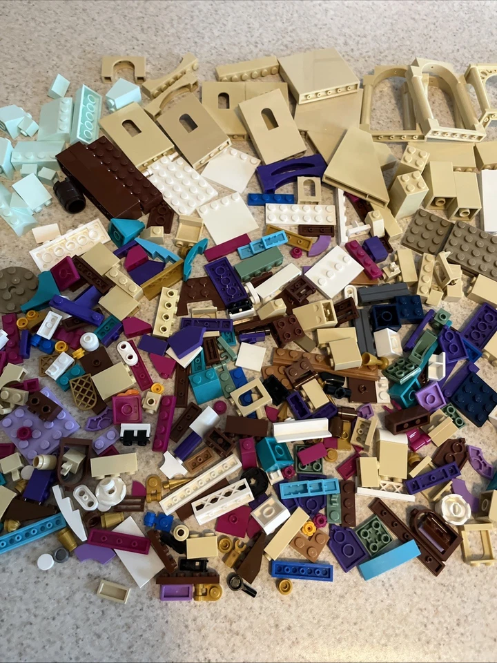 Lego Disney Frozen 2 Arendelle  Castle Village 41167; Incomplete - No Minifigs - Image 4 of 4