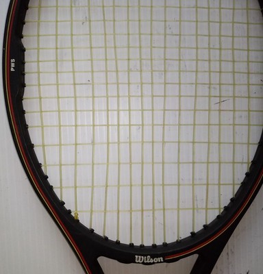 Vintage 1980s Used Wilson Pro Staff Midsize Grip 4-3/8'' Tennis