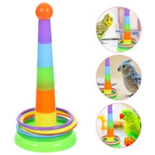Ring Toy Small Bird Toys Cockatiel Training for Parrot Toss Game