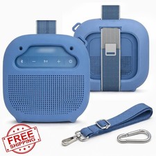 GETGEAR Silicone Case for Bose SoundLink Micro 2nd Gen, Blue Dusk