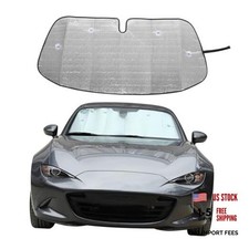Windshield Sunshade Fit for Mazda MX-5 NC RF Miata 2009-2015, Folding Car Sun