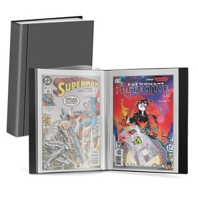 Comic Book Storage Album - For Current, Silver Age, Regular Bagged and 1