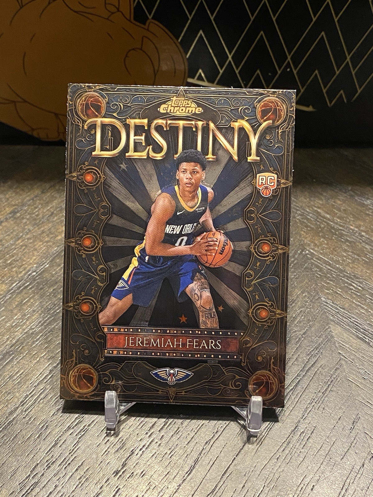 Jeremiah Fears 2025 Topps Chrome #D-7 Destiny Rookie RC