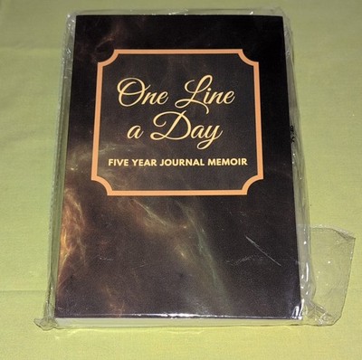 One Line a Day Five Year Journal Memoir 