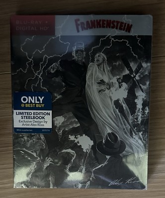 THE BRIDE OF FRANKENSTEIN Alex Ross Limited Edition SteelBook Blu-ray - Best Buy