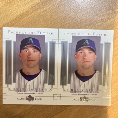 2003 Upper Deck Game Face - Faces of the Future Chris Capuano #132 (RC) Lot (2)