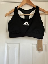 Adidas Sports Bra Alphaskin-Black-Medium-NWT