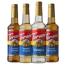 Coffee Syrup Set Caramel Hazelnut Vanilla