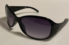 Disney Parks Mickey Mouse Icon Ears Rhinestones Adult Sunglasses - Black