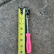 Snap-on Thlfd72 38 Drive Dual 80 Flex Head Ratchet Long Handle Usa