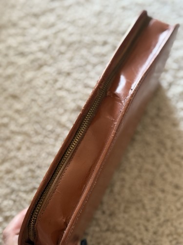 Kit toeletta da viaggio uomo vintage custodia top in pelle di mucca - Foto 11 di 12