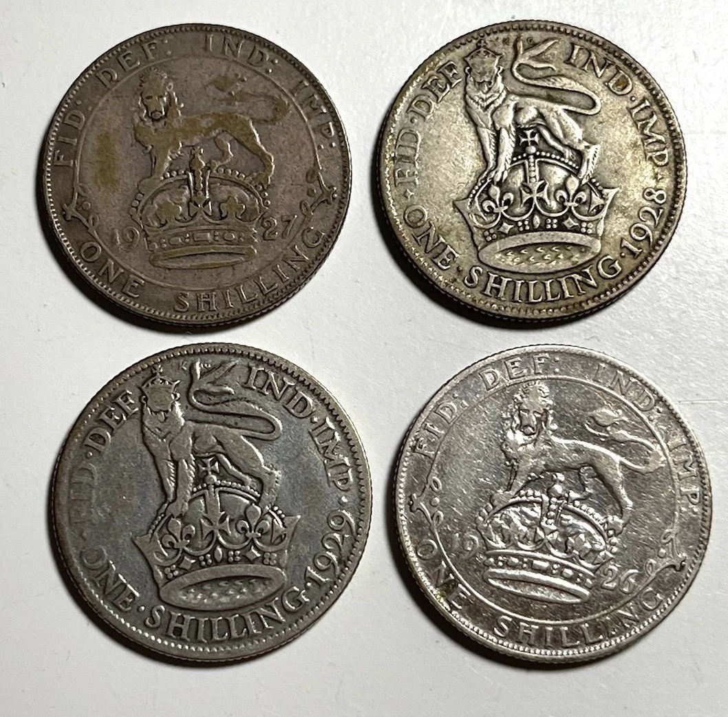 银色1926 年英国硬币| eBay